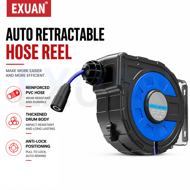 Electric Reel - Automatic Retractable Hose Reel Air Drum