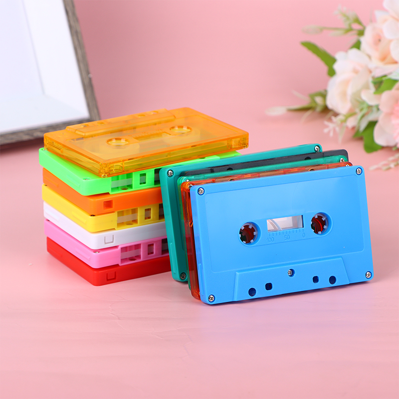New【1Pc Color Blank Tape Case  - مراجعة Reel Case وسعره