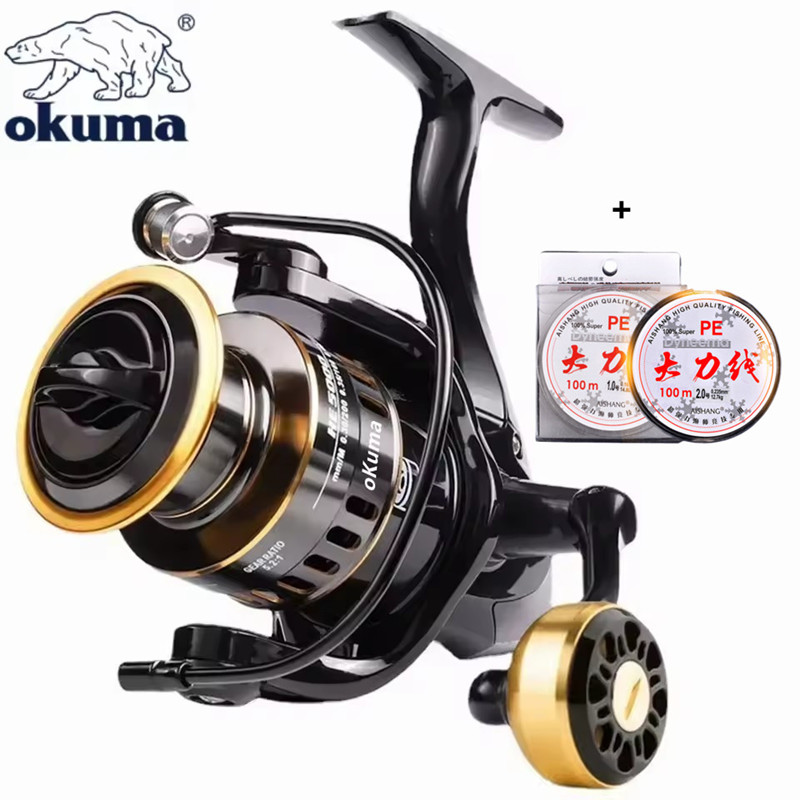 OKUMA NEW Fishing Reel Spinnin - مراجعة Surf Reel وسعره