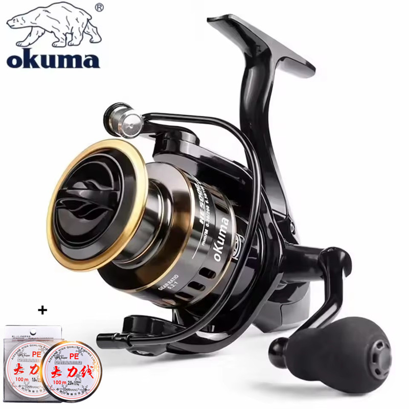OKUMA NEW Fishing Reel Spinnin - مراجعة Surf Reel وسعره