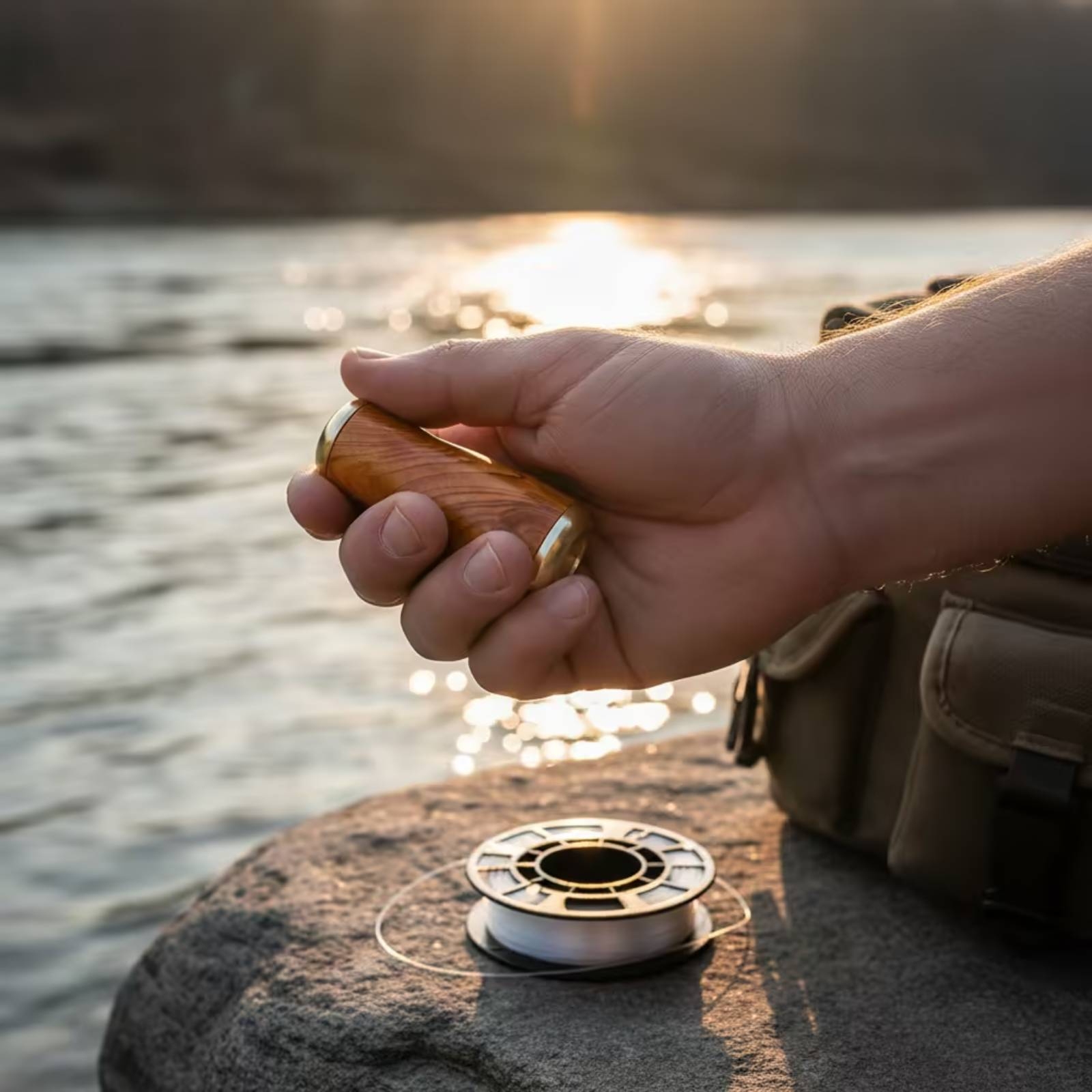 Fishing Reel Handle Knob Woode - مراجعة Reel Handle وسعره