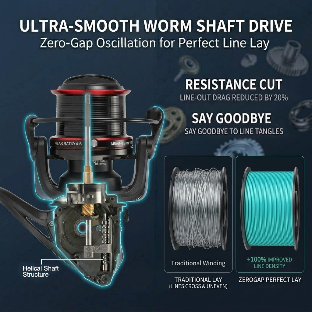 CAZULO Long Cast Spinning Reel - مراجعة Surf Reel وسعره