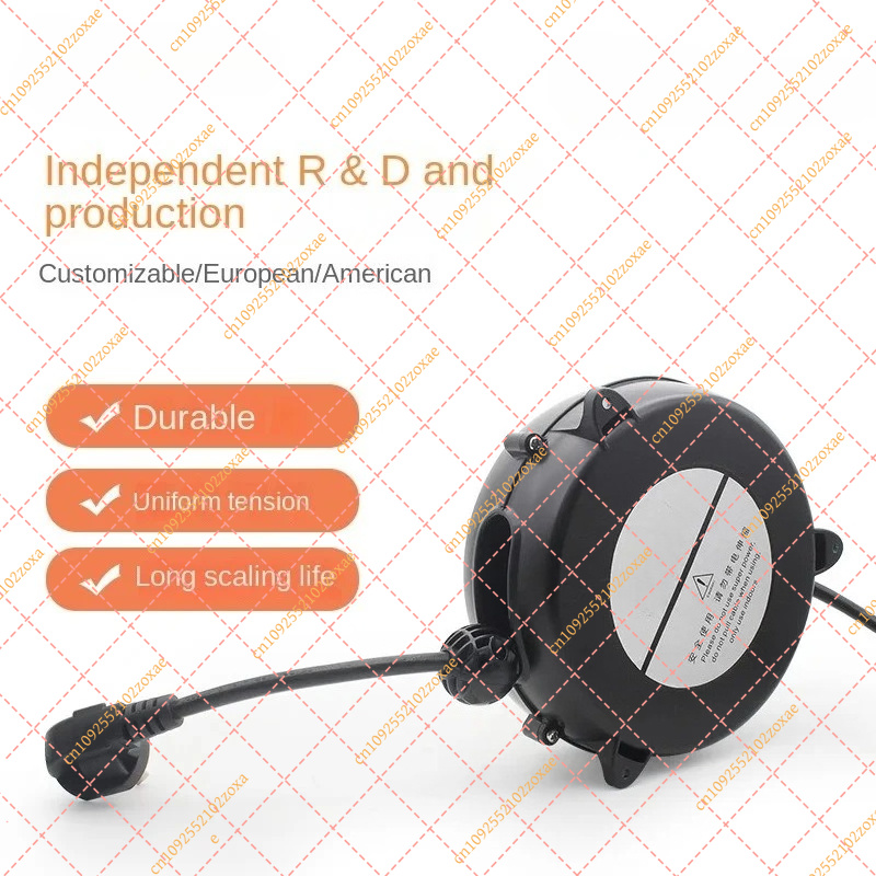 5M Automatic Power Cord Reel,  - مراجعة Electric Reel وسعره