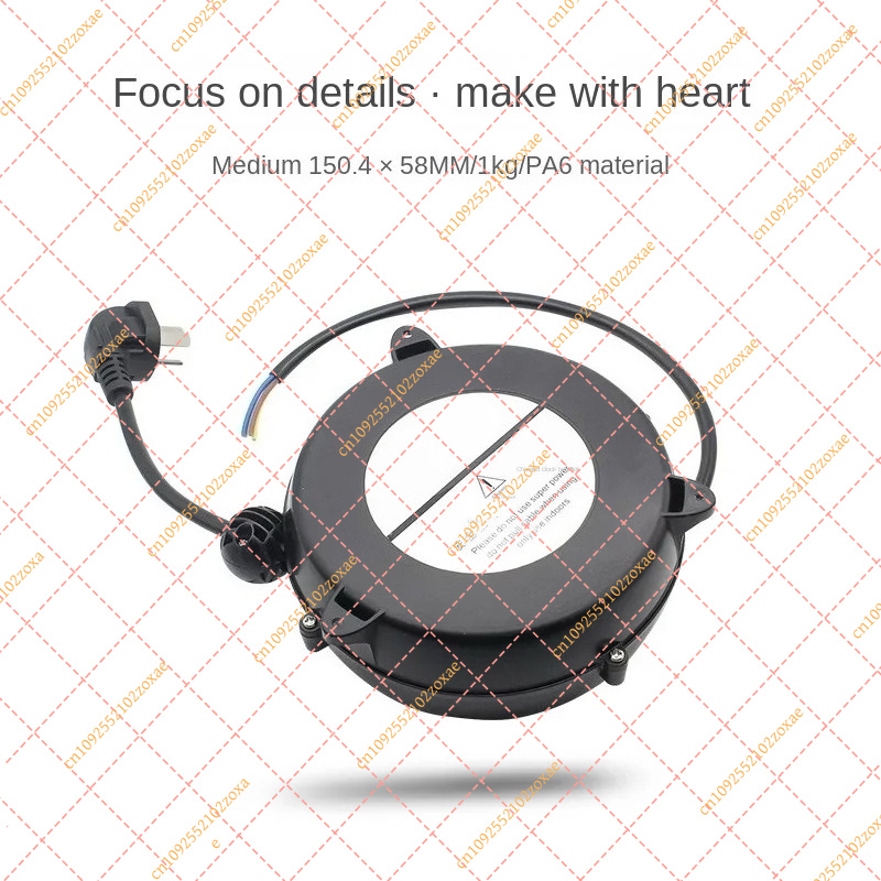 5M Automatic Power Cord Reel,  - مراجعة Electric Reel وسعره