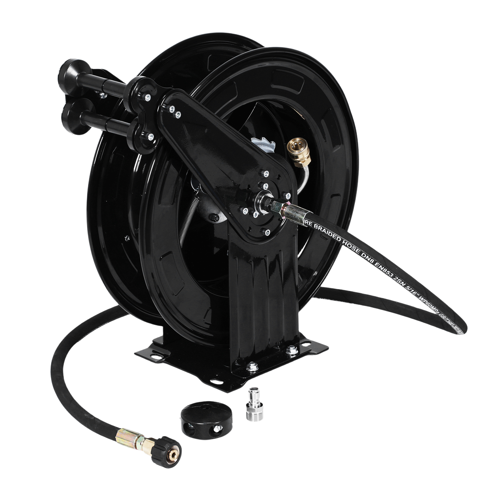 Washer Hose Reel Auto Rewind P - مراجعة Reel Oil وسعره