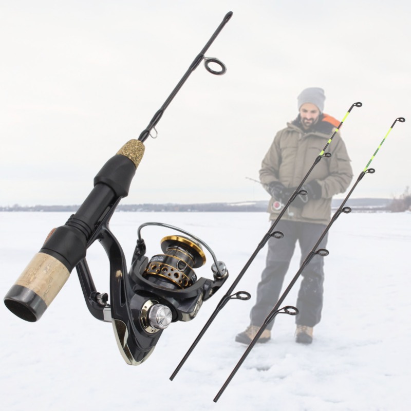 60cm 2 Tips Rod Reel Combos Wi - مراجعة Ice Fishing Reel وسعره