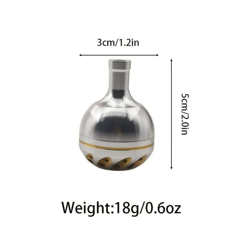 1PC Spherical Handle Knob Bait - مراجعة Spincast Reel وسعره