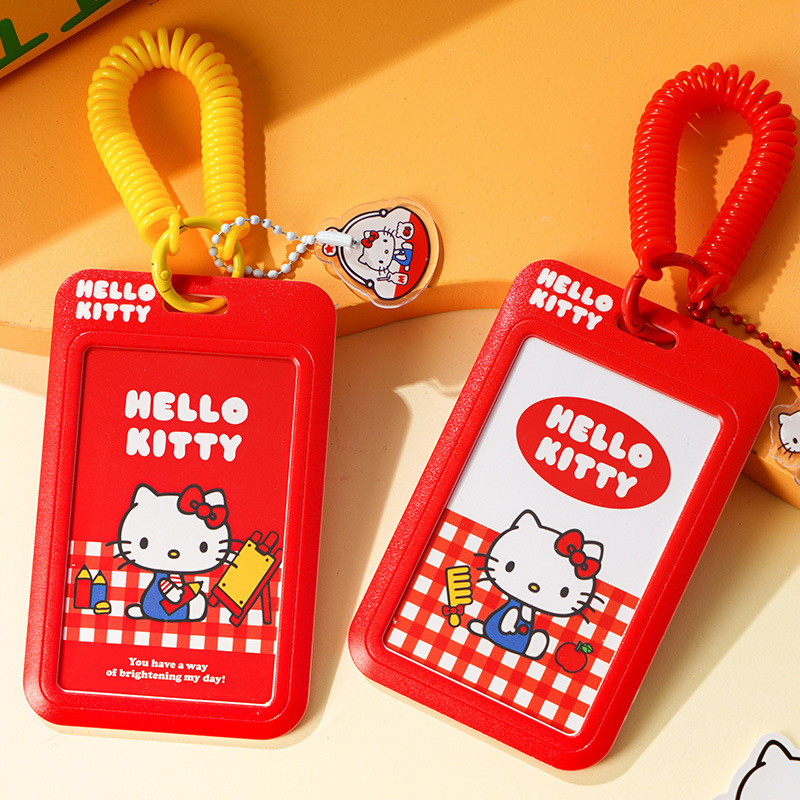 Hello Kitty Slide ID Tag Name  - مراجعة Reel Case وسعره