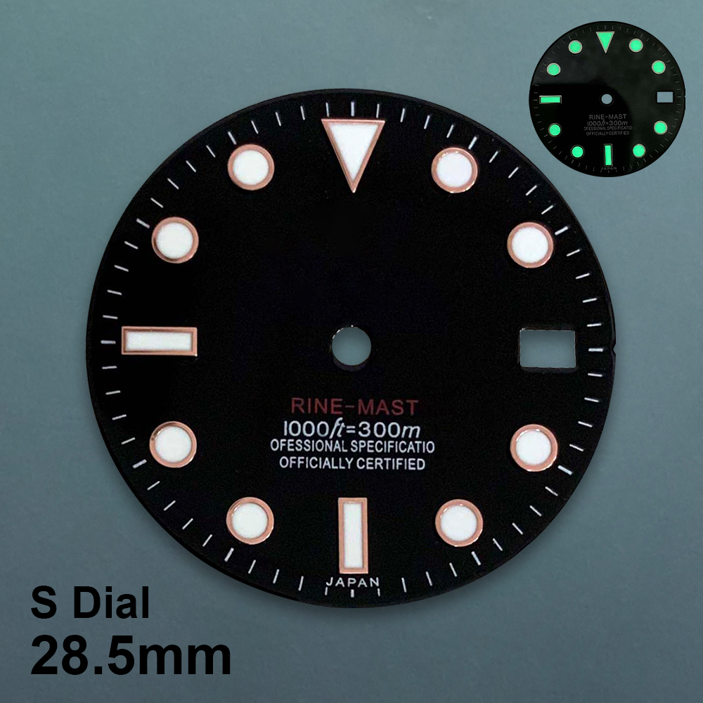 28.5mm S Logo SUB Dive Dial Fi - مراجعة Reel Case وسعره