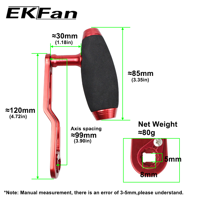 EKFan 120MM Aluminum Alloy Typ - مراجعة Fly Reel وسعره