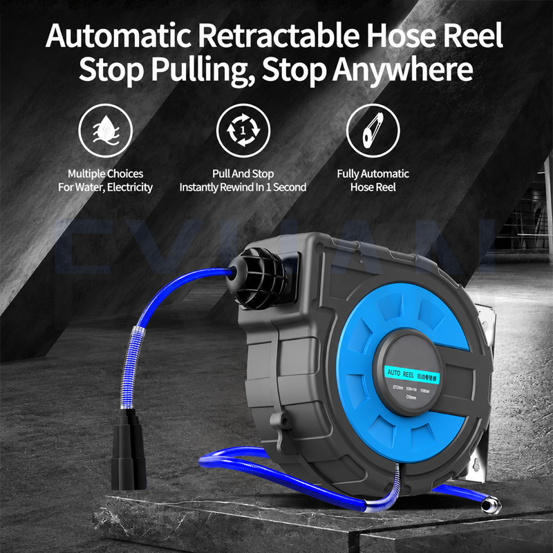 Automatic Retractable Hose Ree - مراجعة Electric Reel وسعره