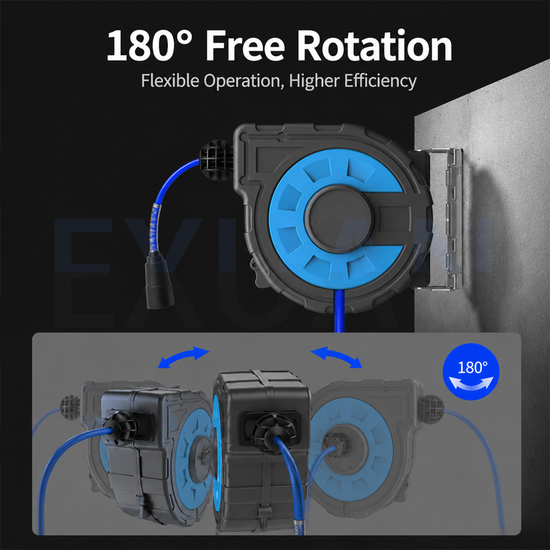 Automatic Retractable Hose Ree - مراجعة Electric Reel وسعره