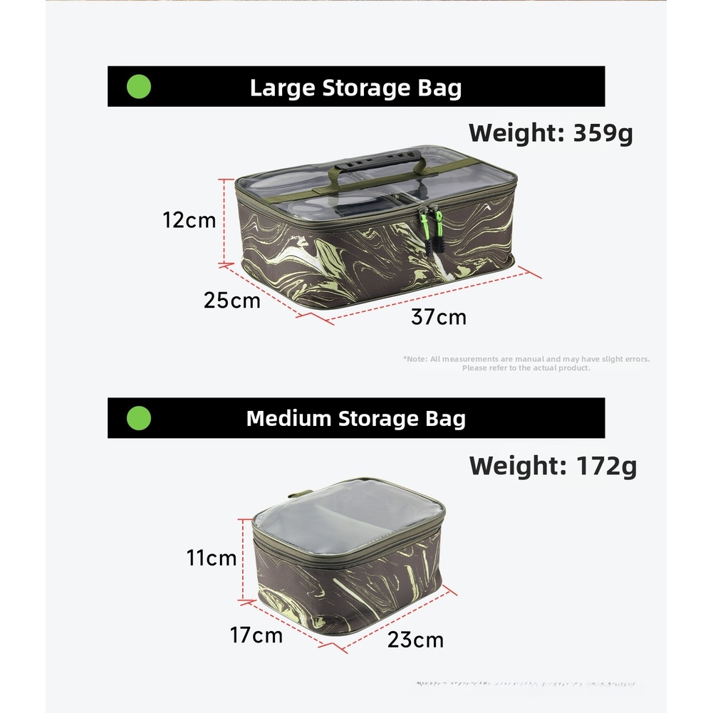 Green Waterproof Oxford Fishin - مراجعة Reel Bag وسعره