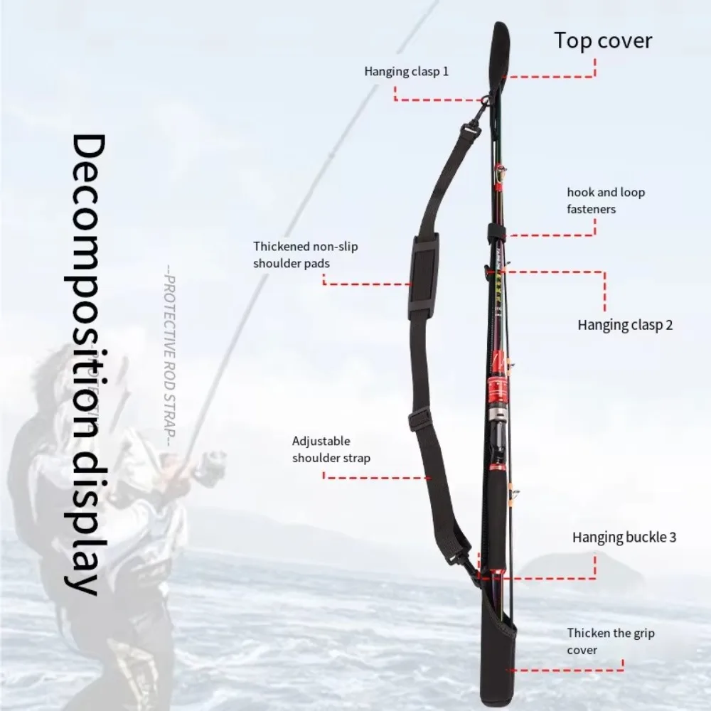 Adjustable Fishing Rod Storage - مراجعة Reel Bag وسعره