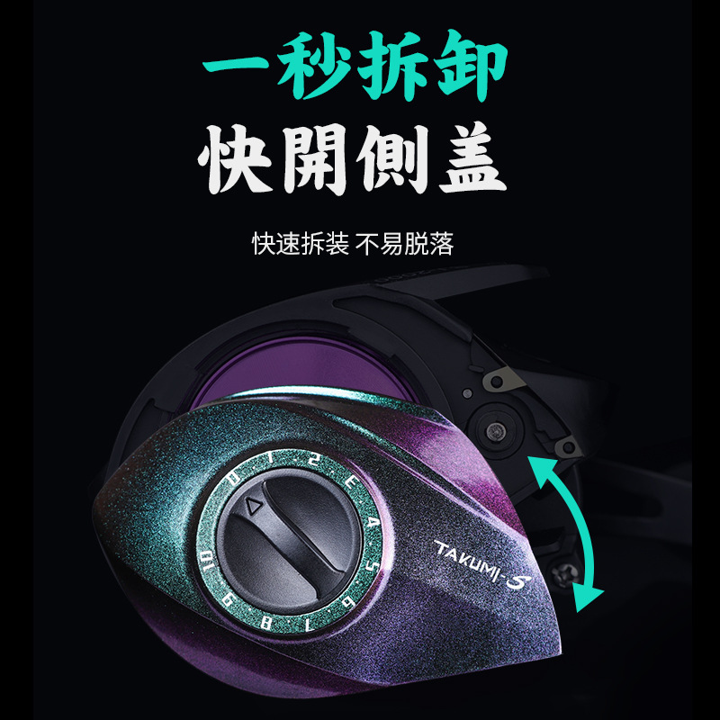 Drag Alarm Baitcasting Fishing - مراجعة Baitcasting Reel وسعره