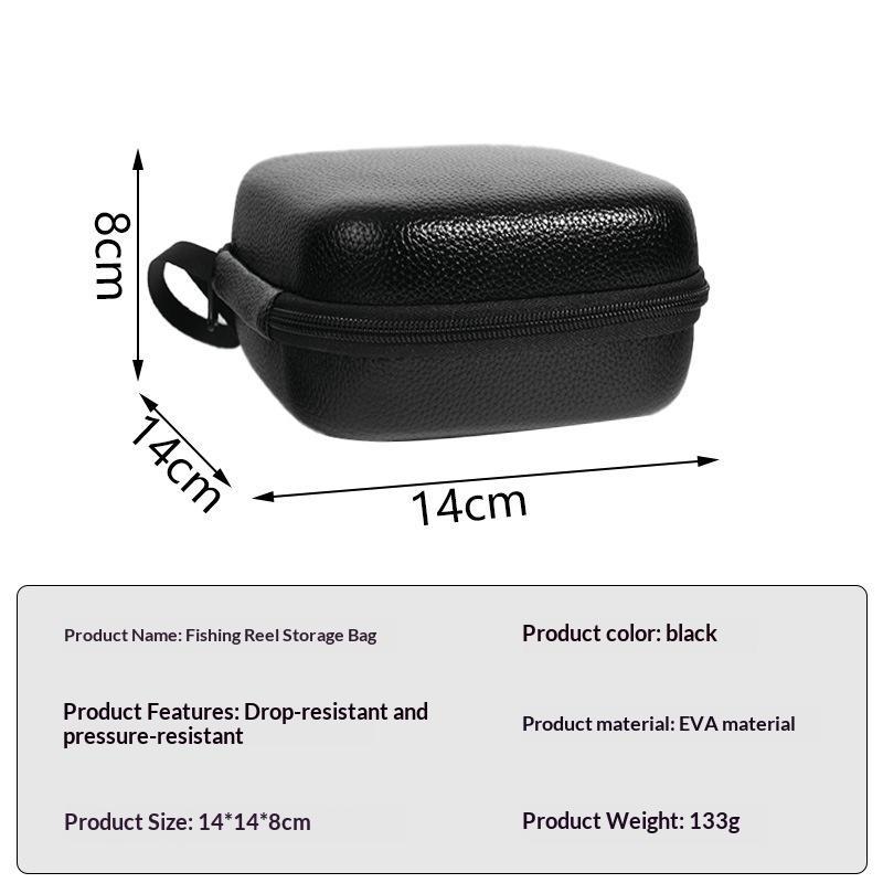 New Hard EVA Fishing Bag Spinn - مراجعة Reel Cover وسعره