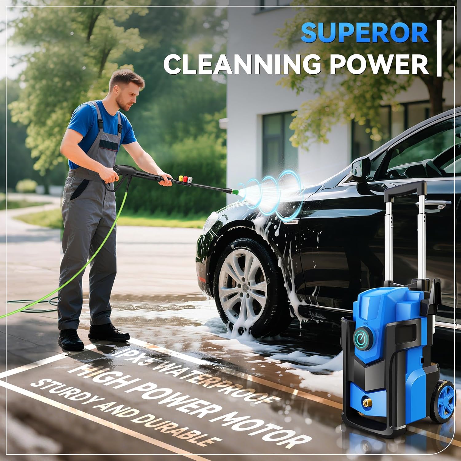 Electric Pressure Washer 4.0 G - مراجعة Electric Reel وسعره