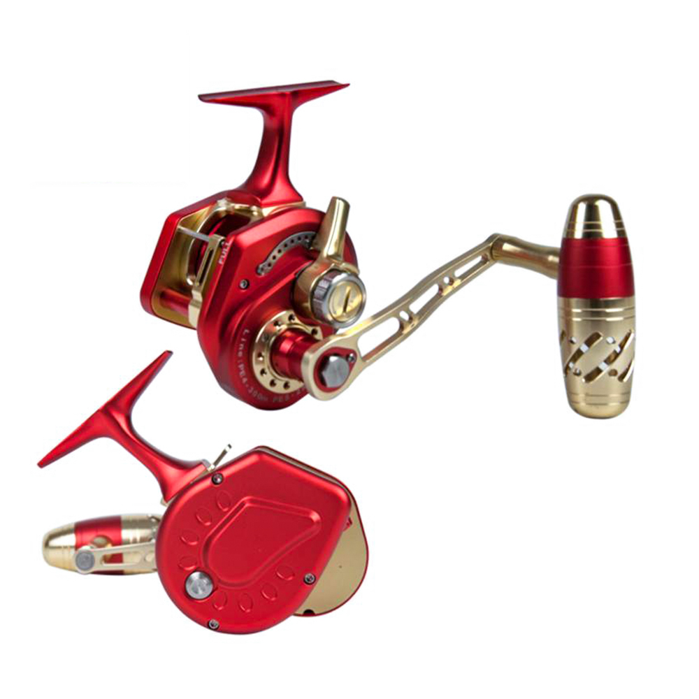 Red 70lbs Offshore 11BB Metal  - مراجعة Baitcasting Reel وسعره