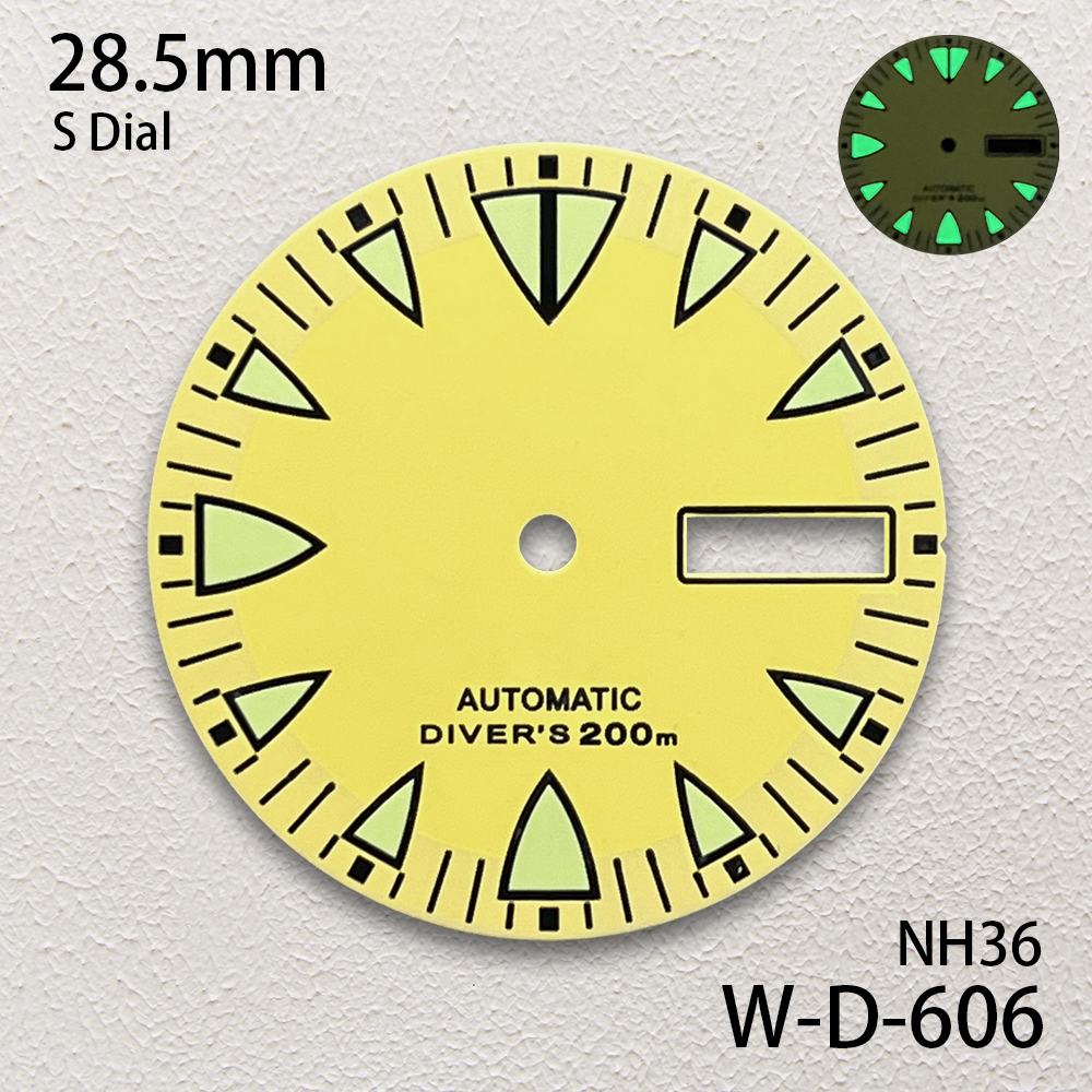 28.5mm S Logo Monster Dial Fit - مراجعة Reel Case وسعره