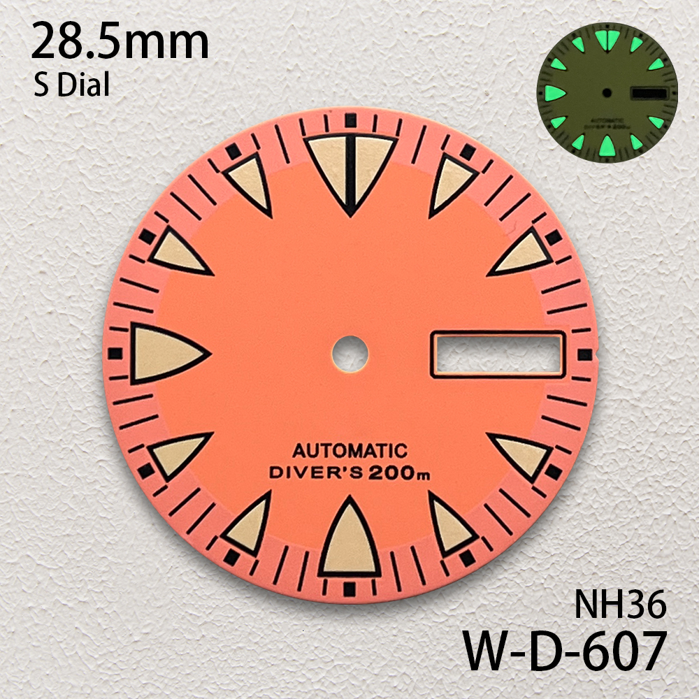28.5mm S Logo Monster Dial Fit - مراجعة Reel Case وسعره