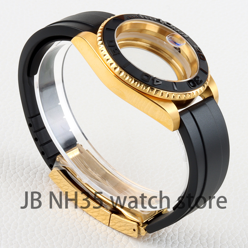 40mm NH35 Case and Rubber Stra - مراجعة Reel Case وسعره
