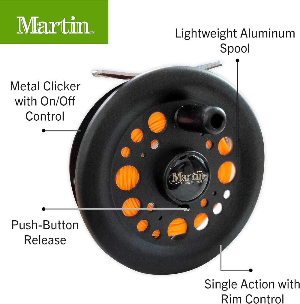 Complete Fly Fishing Kit - 8ft - مراجعة Fly Reel وسعره
