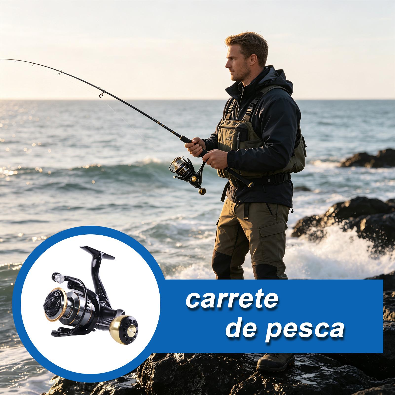 Fishing Reels Spin Metal Compa - مراجعة Surf Reel وسعره