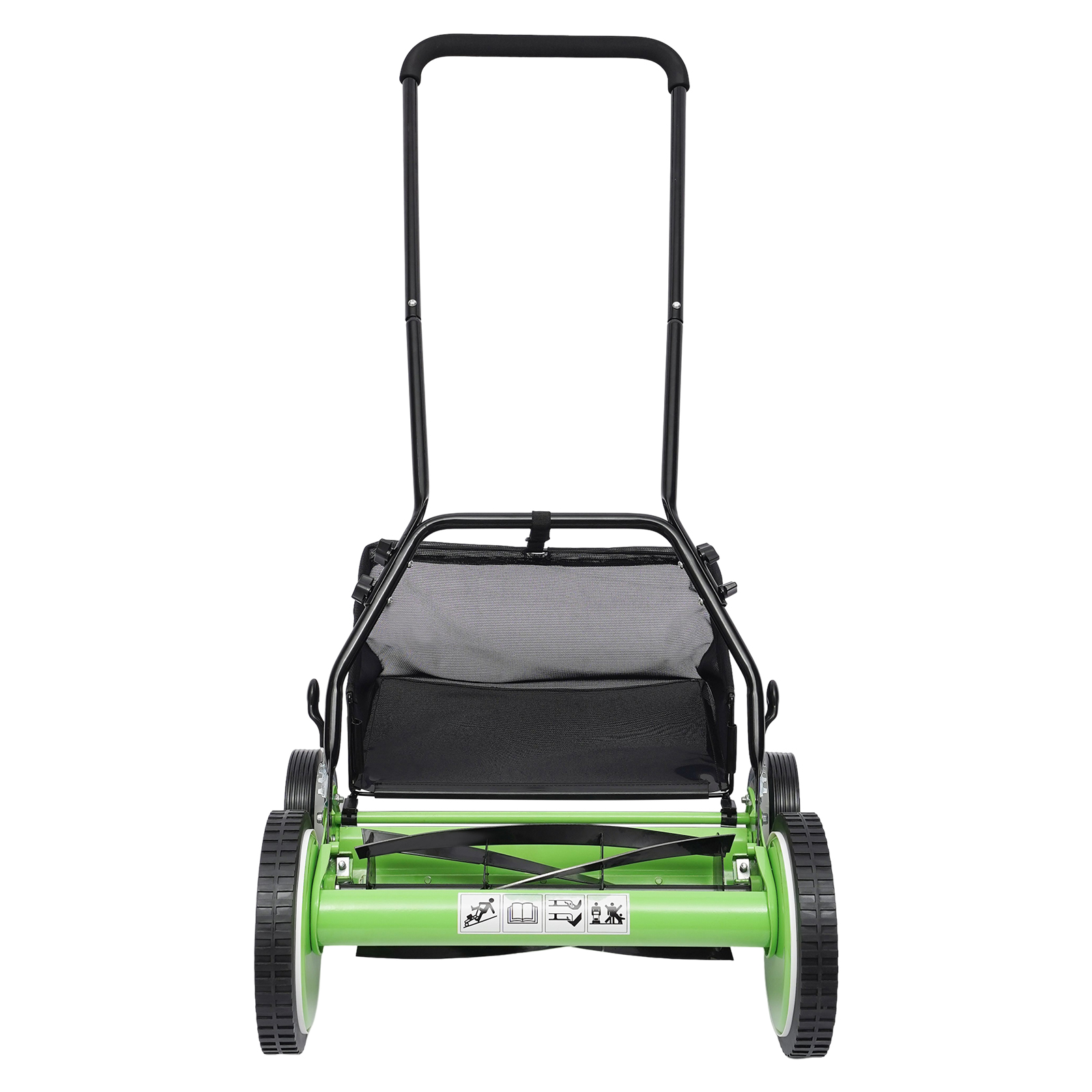16-Inch 5-Blade Cordless Manua - مراجعة Reel Handle وسعره