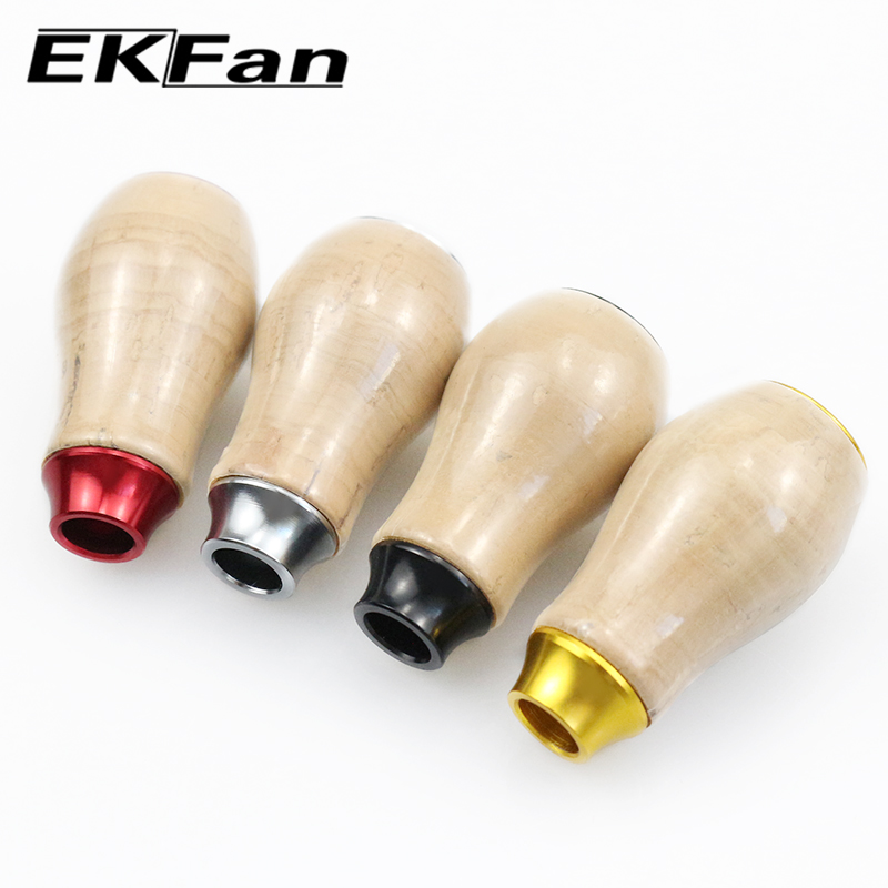 EKFan Cork Fishing Reel Knob f - مراجعة Trolling Reel وسعره