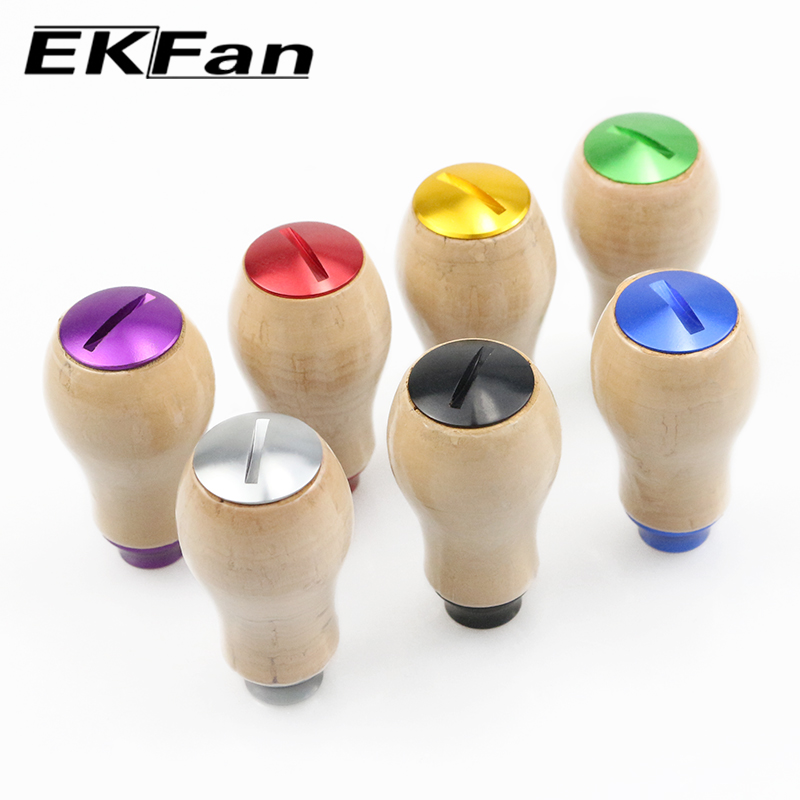 EKFan Cork Fishing Reel Knob f - مراجعة Trolling Reel وسعره
