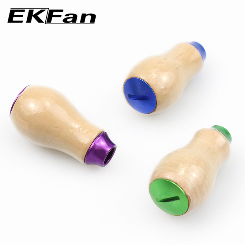 EKFan Cork Fishing Reel Knob f - مراجعة Trolling Reel وسعره