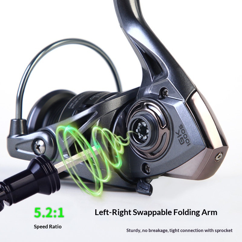 Hot Gk 1000S Ultralight Spinni - مراجعة Reel Spare Spool وسعره