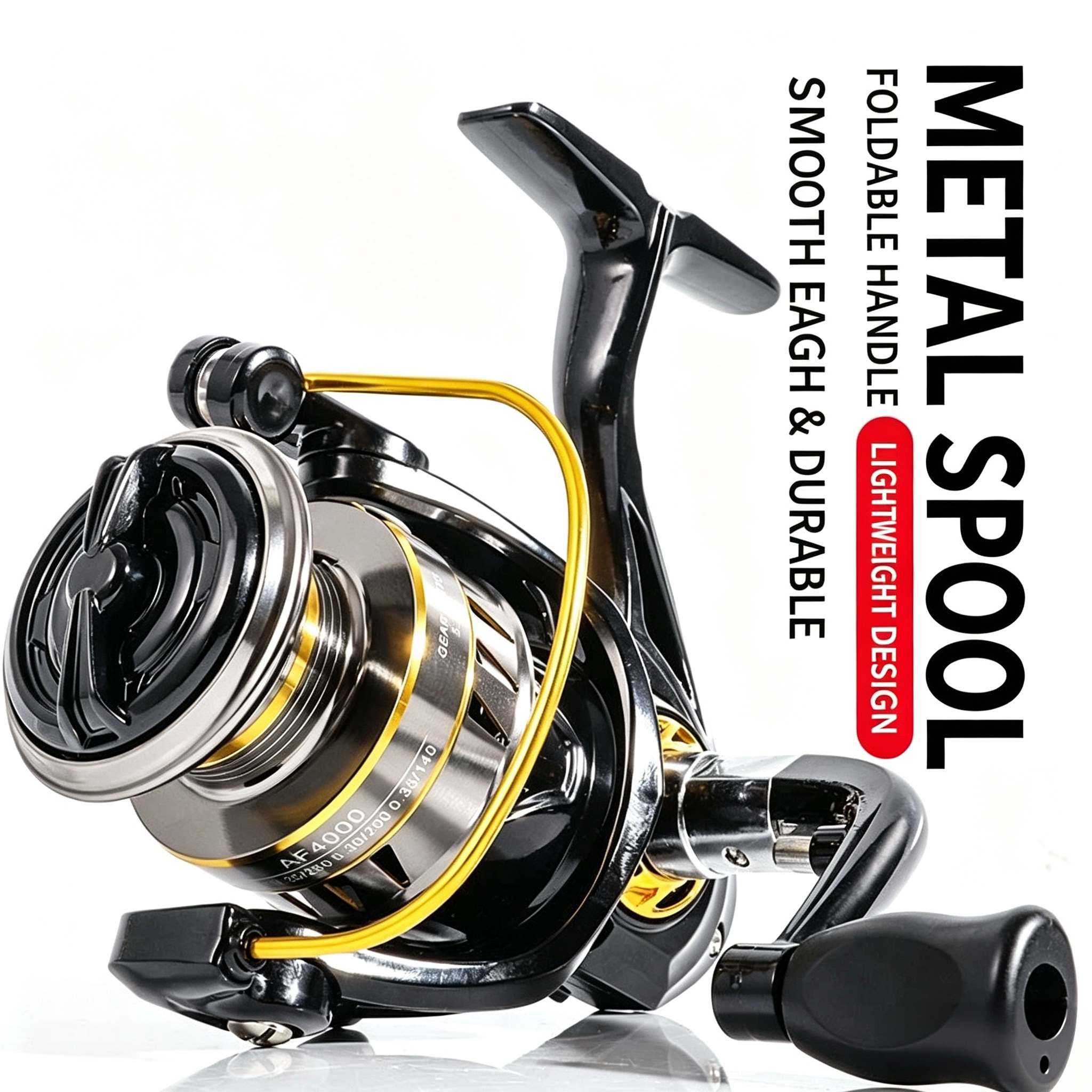 Full Metal Spinning Reel, Long - مراجعة Spinning Reel وسعره
