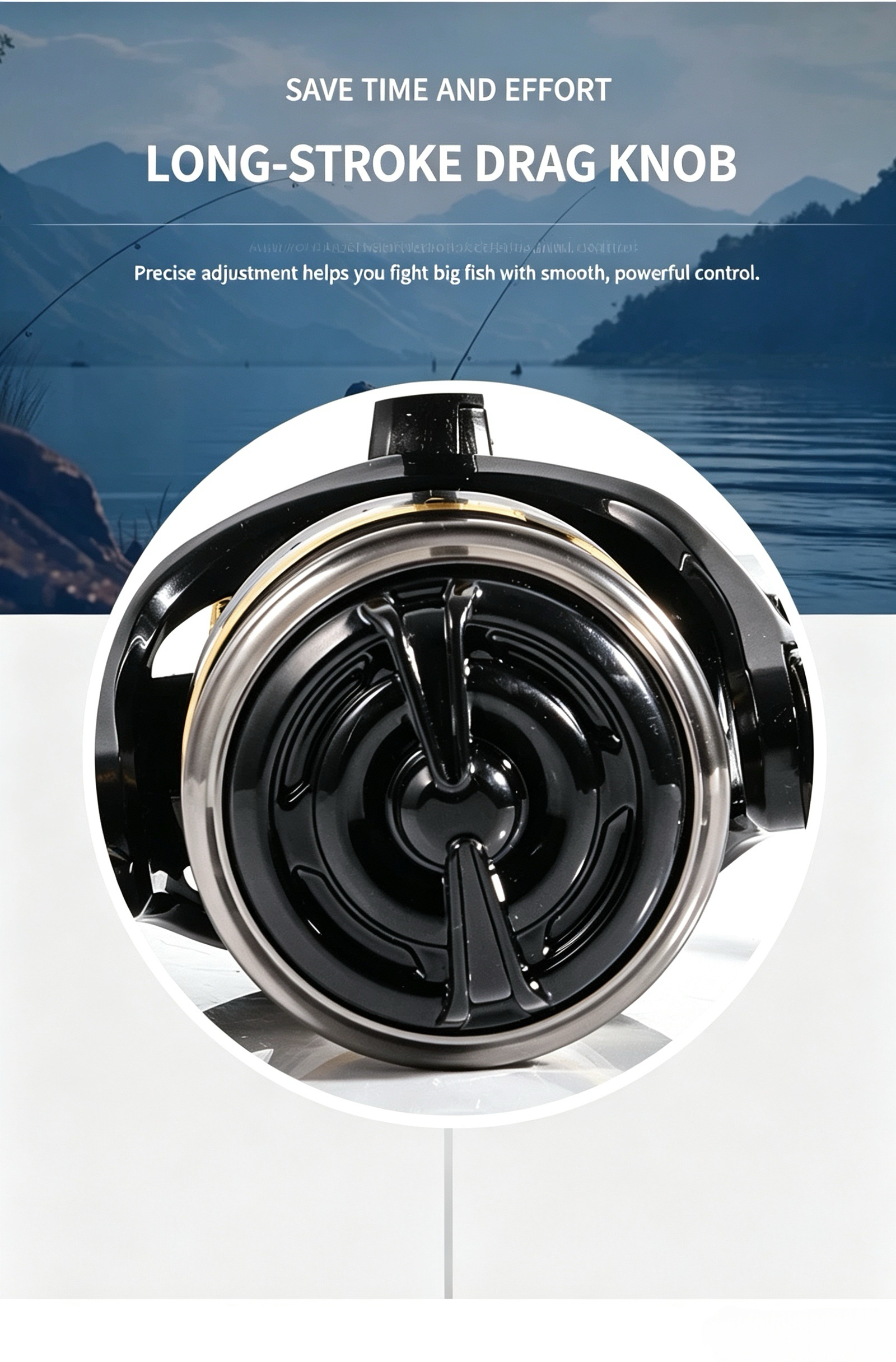 Full Metal Spinning Reel, Long - مراجعة Spinning Reel وسعره