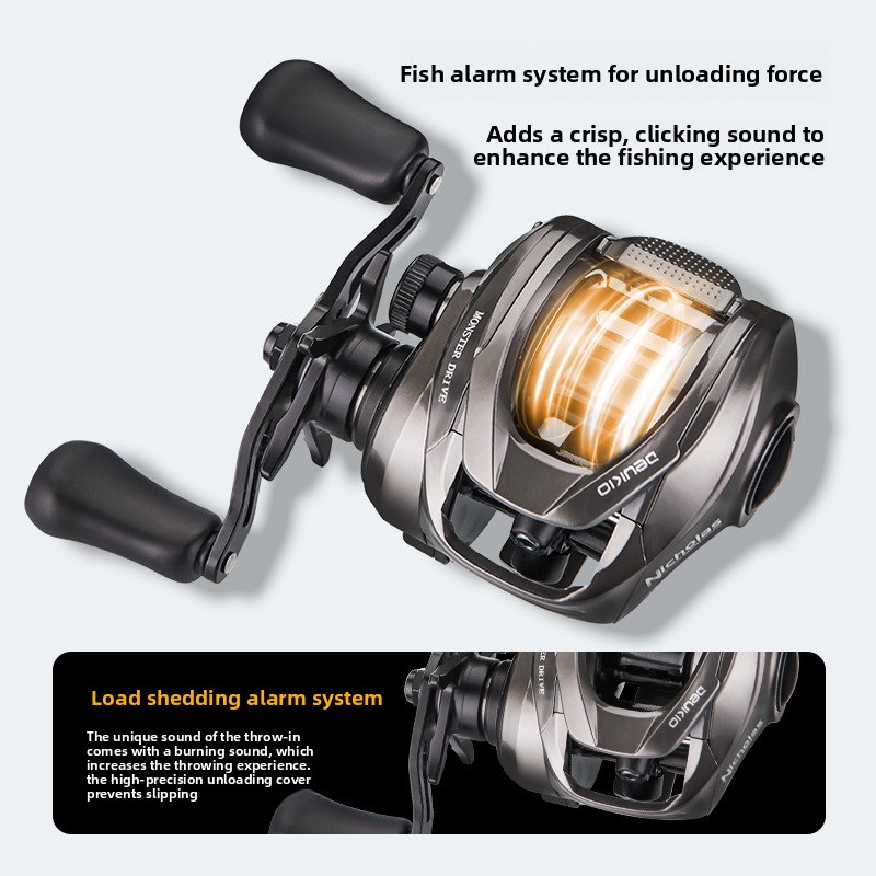 FunDCUniversal baitcasting ree - مراجعة Ice Fishing Reel وسعره