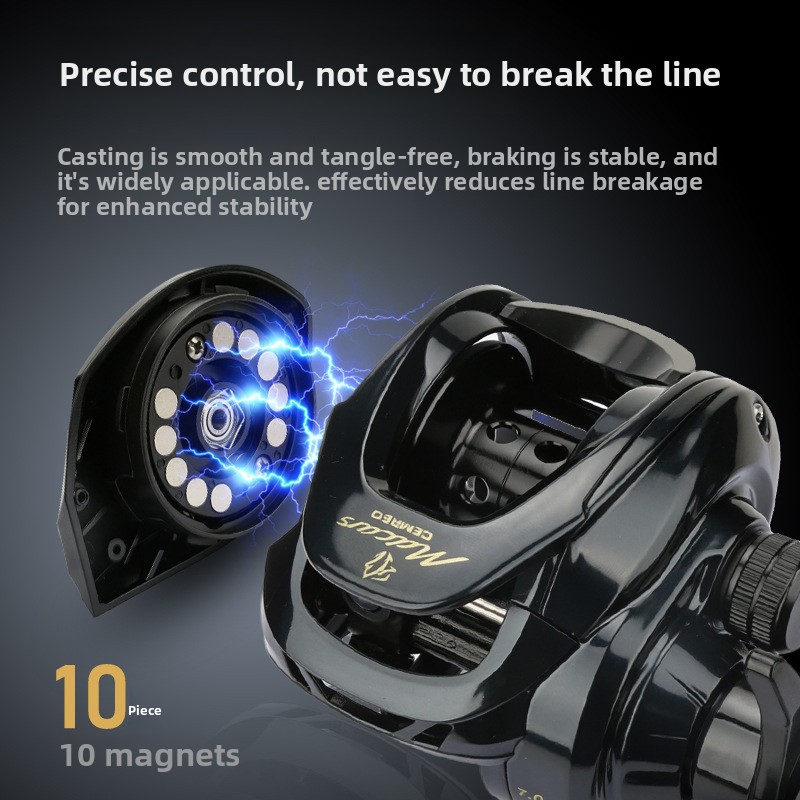 Komaire Maqan Water Drop Reel  - مراجعة Ice Fishing Reel وسعره