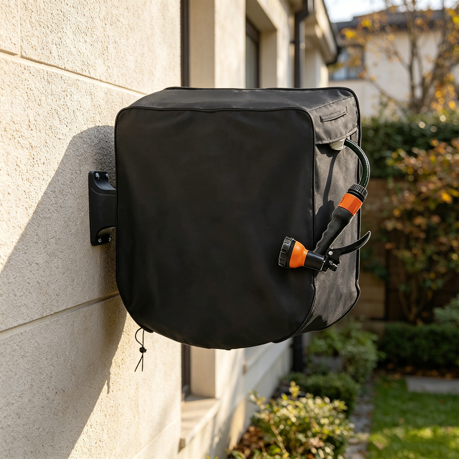 420D Wall Mounted Hose Protect - مراجعة Reel Cover وسعره
