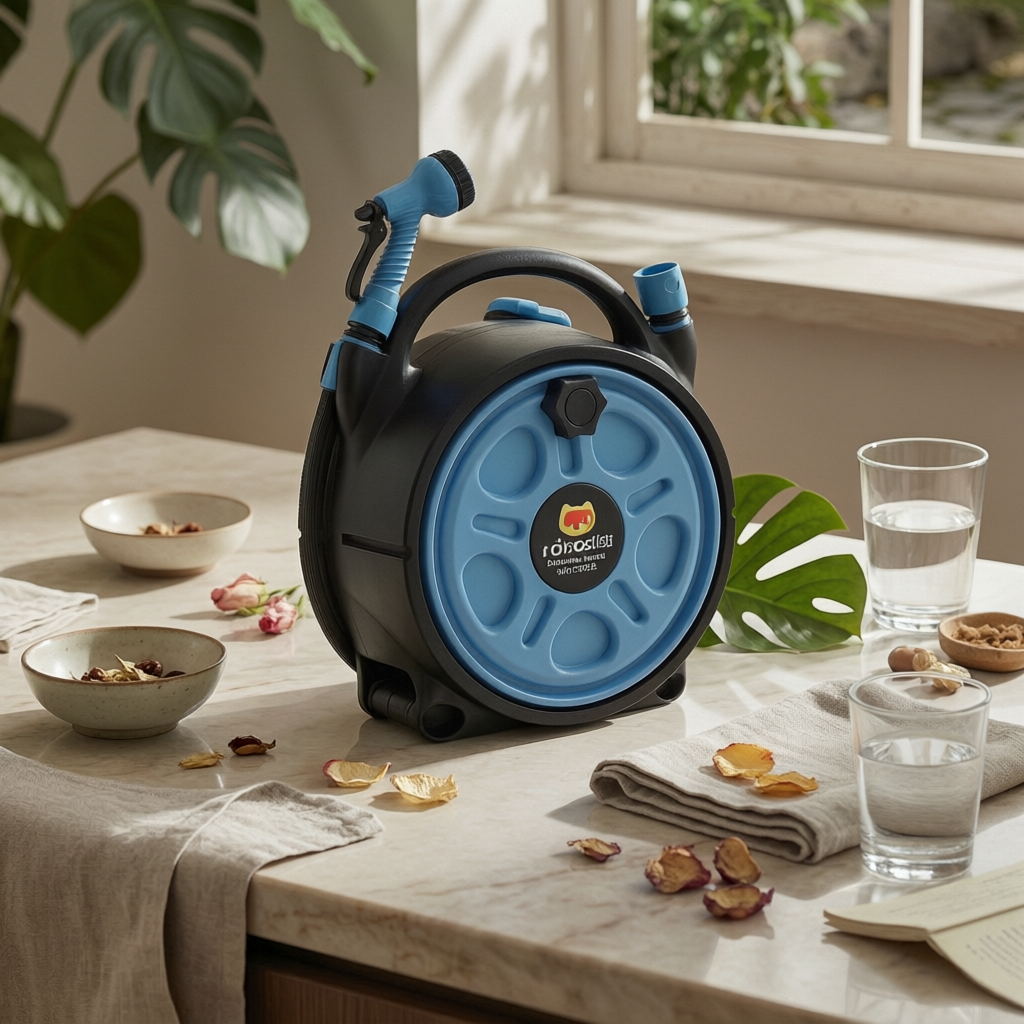 Hose Reel Sprayer Portable Car - مراجعة Reel Handle وسعره