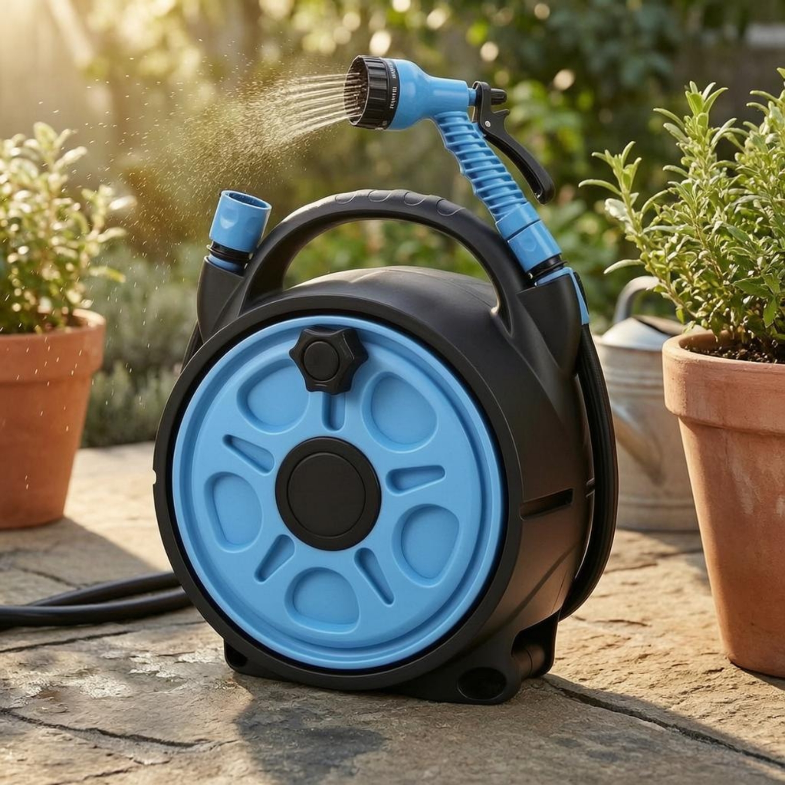 Hose Reel Sprayer Portable Car - مراجعة Reel Handle وسعره