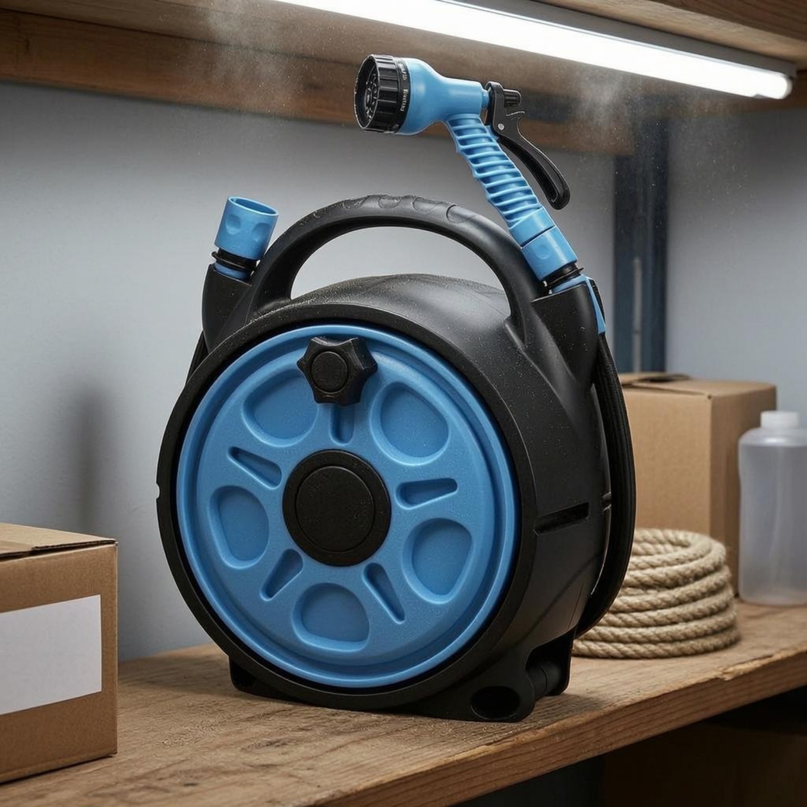 Hose Reel Sprayer Portable Car - مراجعة Reel Handle وسعره