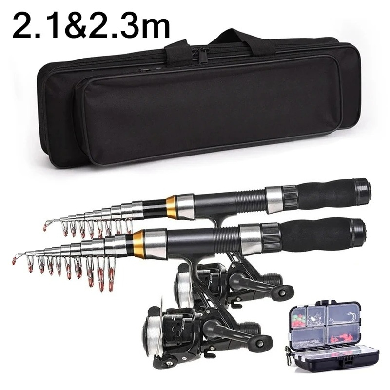 BRAVMAK 2.1/ 2.3 mTelescopic F - مراجعة Spincast Reel وسعره