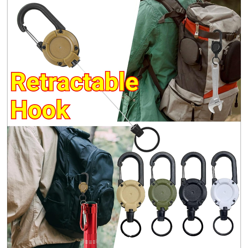 1/2/4pcs Extendable Retractabl - مراجعة Reel Bag وسعره