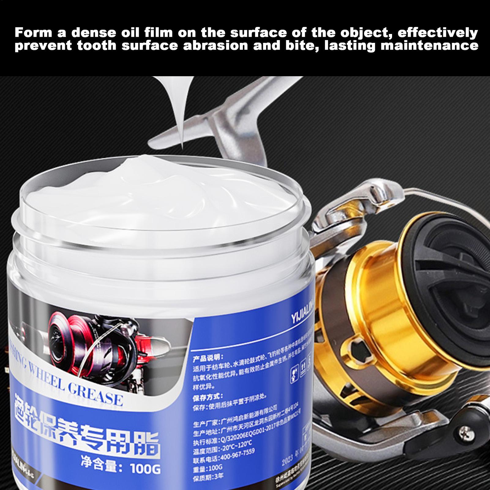 100g Fishing Reel Maintenance  - مراجعة Reel Grease وسعره