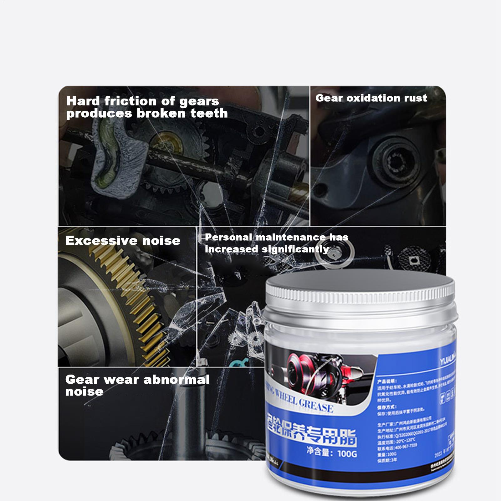 100g Fishing Reel Maintenance  - مراجعة Reel Grease وسعره
